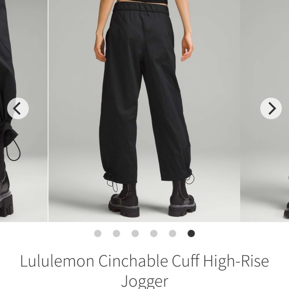 Lululemon Cinchable Cuff High-Rise Jogger - Picture 7 of 8